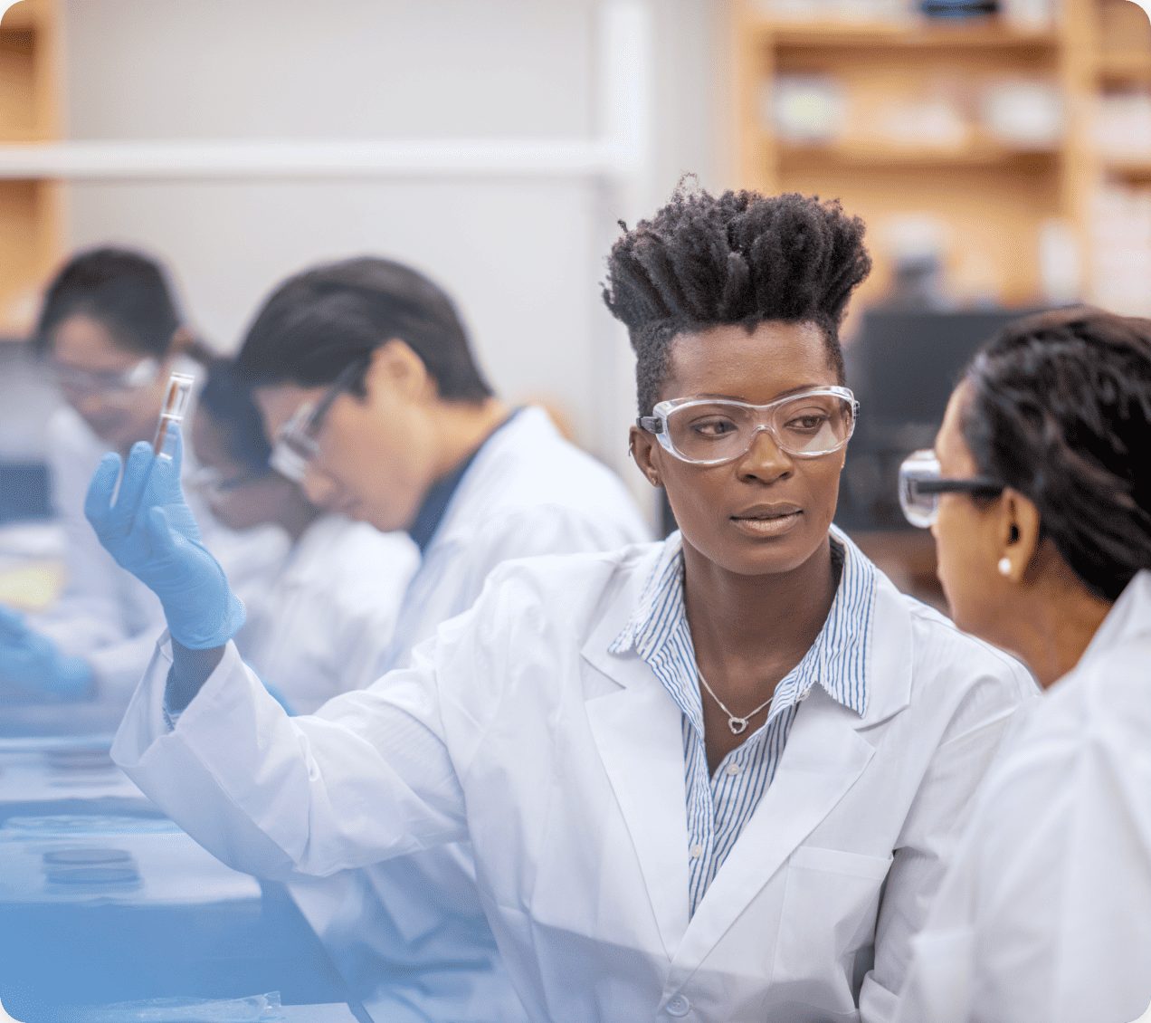The Bio-Test Laboratory team